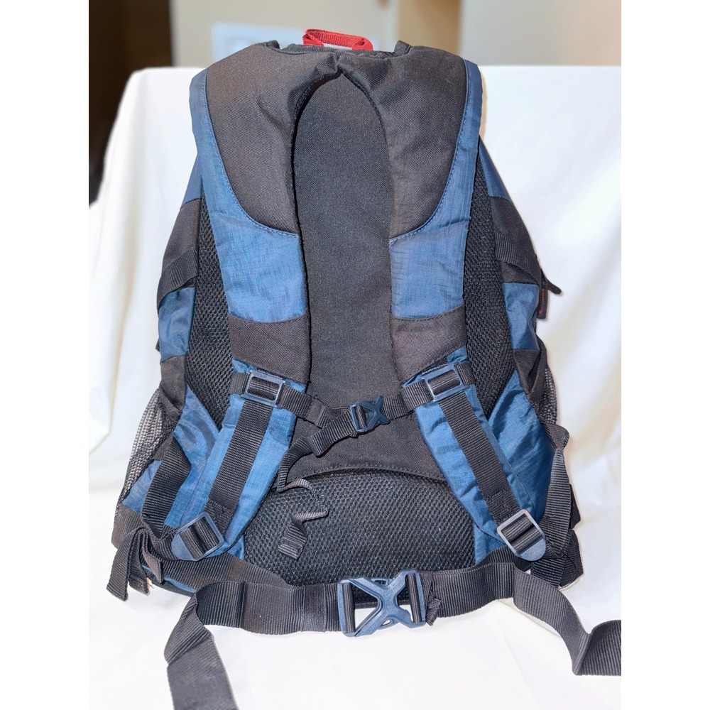 Outdoor‎ Products Vortex 30L Hiking Backpack Blue Black Padded Shoulder Strap - Picture 4 of 11